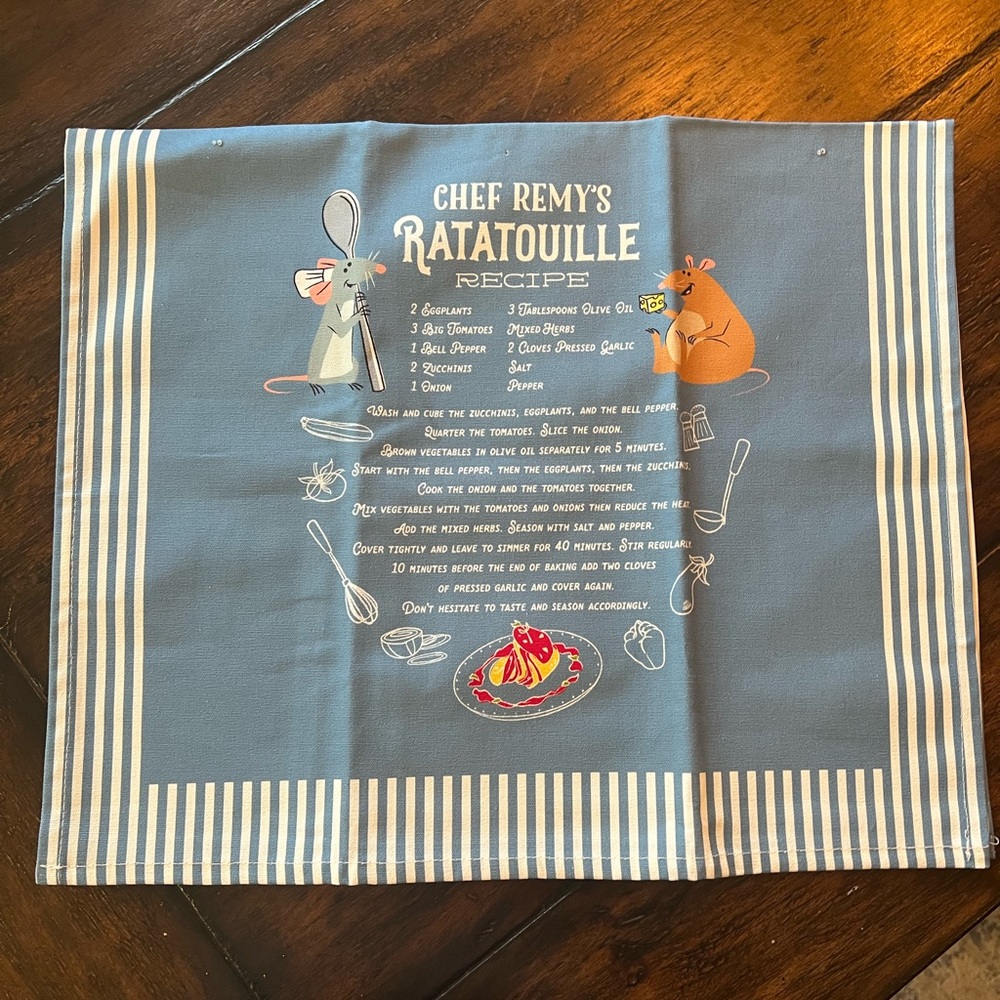 Disney Remy's Tea Towels